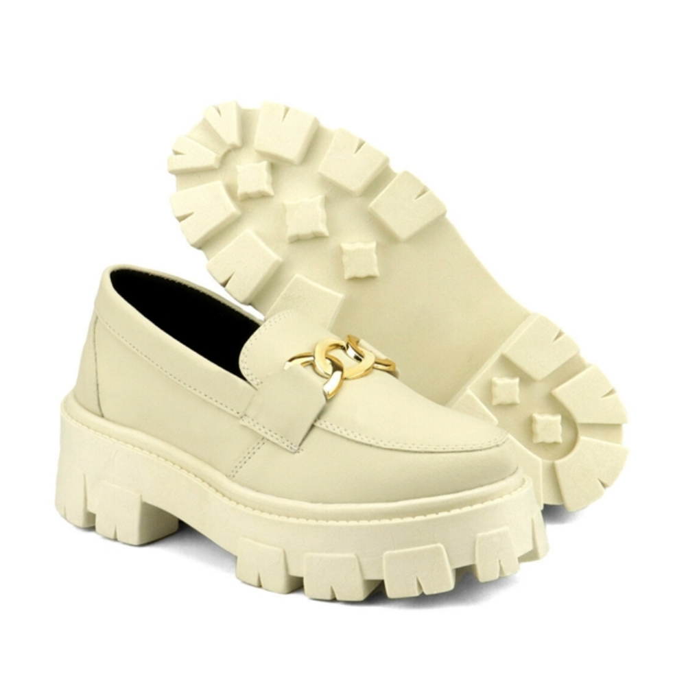 Mocasín Femenino Tractorado Oxford - PROMOCIÓN RELÁMPAGO
