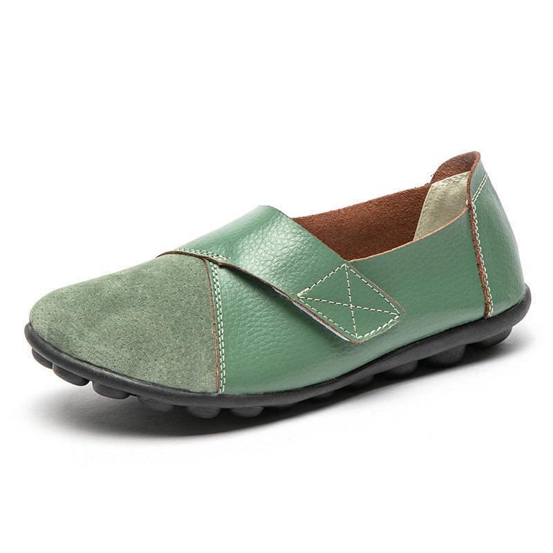 Ballerina Ortopédica Femenina Loafer de Cuero - Envío Gratis