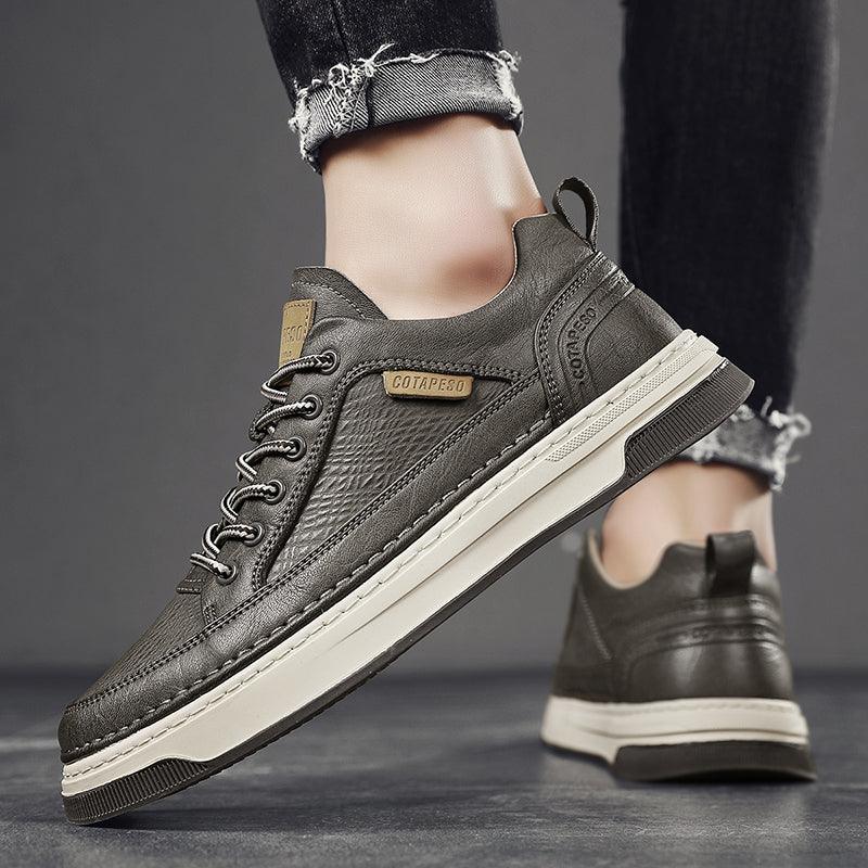 Zapatillas Masculinas Cottan Casual™ en Cuero Genuino