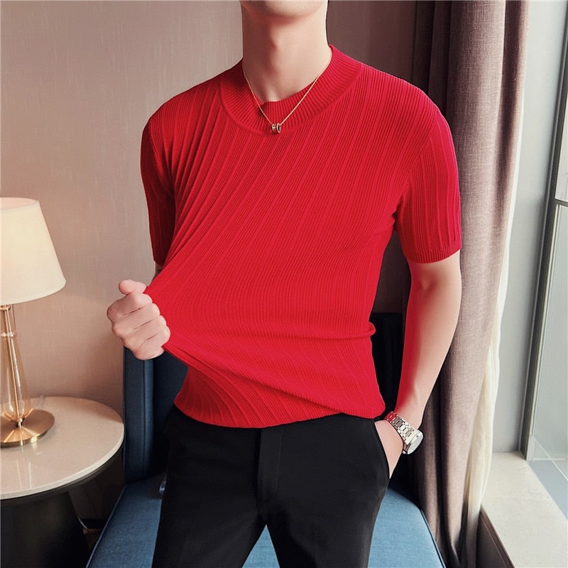 Camisa de Cuello Alto para Hombre Supreme