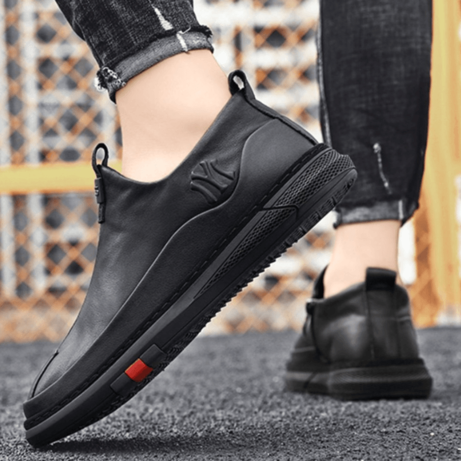 Zapatillas Masculinas MILANO™ en Cuero Legítimo