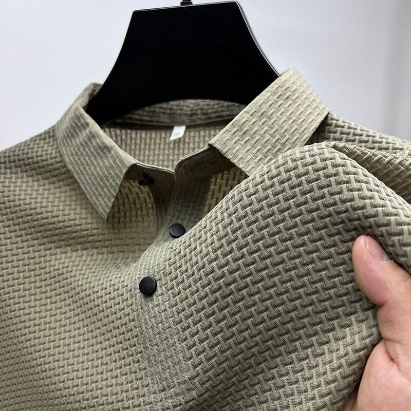 Camisa Polo Gelatto - Hielo en Seda