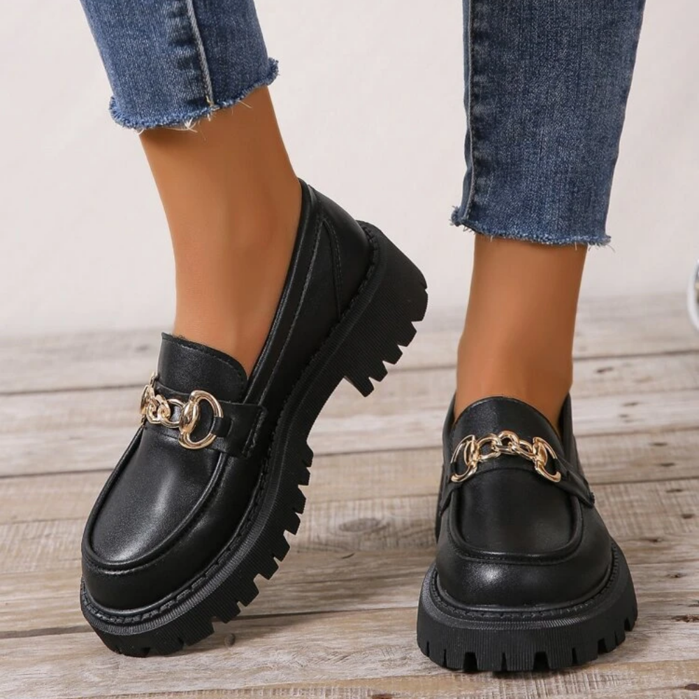 Mocasín Femenino Tractorado Oxford - PROMOCIÓN RELÁMPAGO