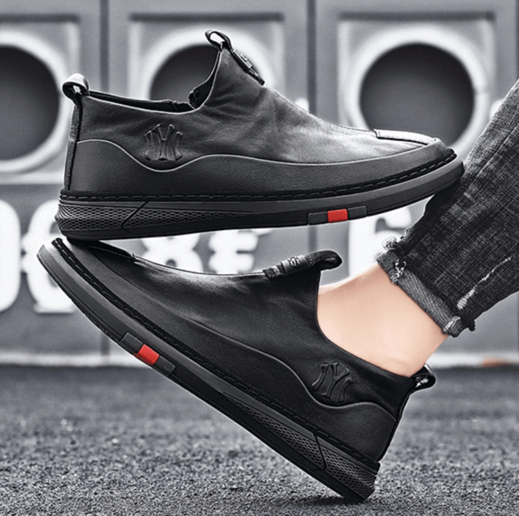 Zapatillas Masculinas MILANO™ en Cuero Legítimo