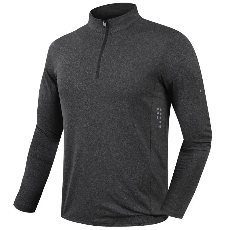 Camisa Dry Fit de Cuello alto para Hombre