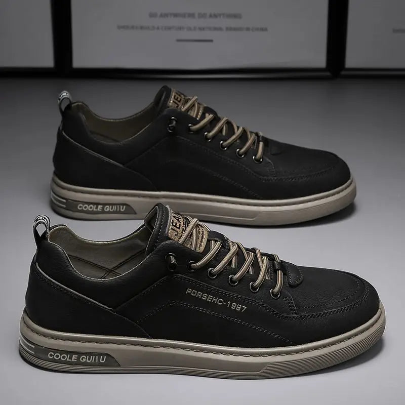 Zapatillas de Cuero Casual Porsehc