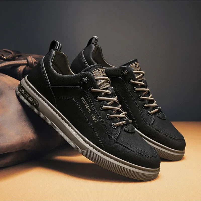 Zapatillas de Cuero Casual Porsehc
