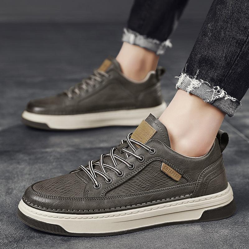Zapatillas Masculinas Cottan Casual™ en Cuero Genuino