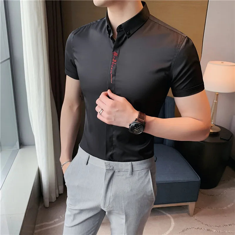 Camisa Social para Hombre Glama