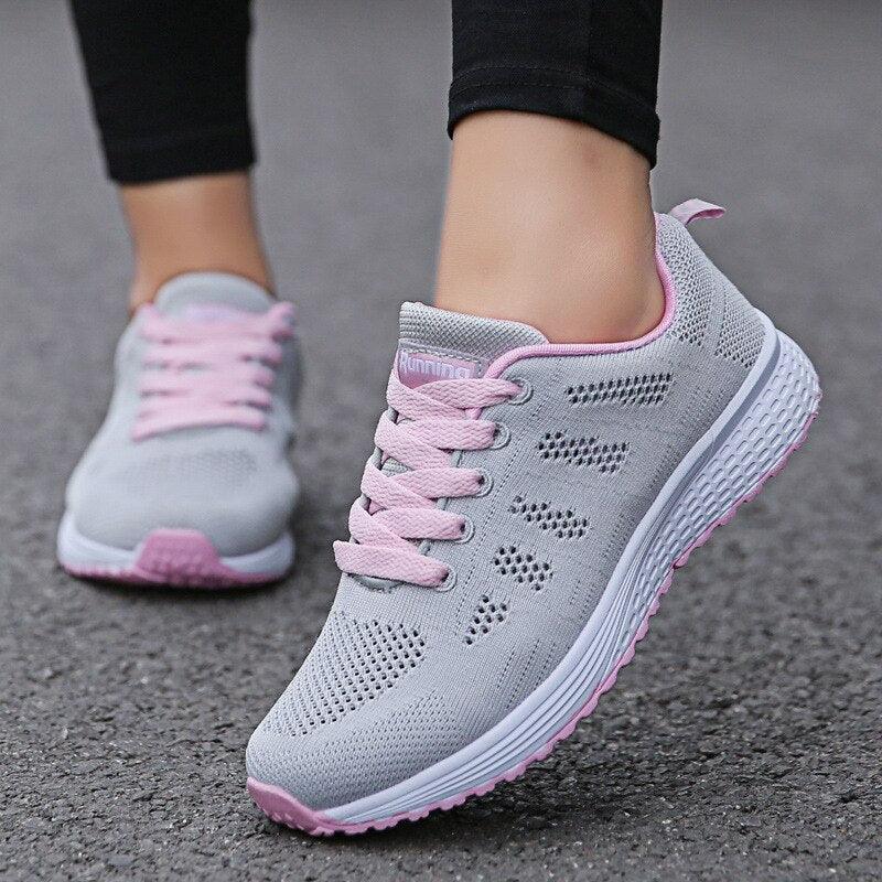 Zapatillas Femeninas Cristal Brillante