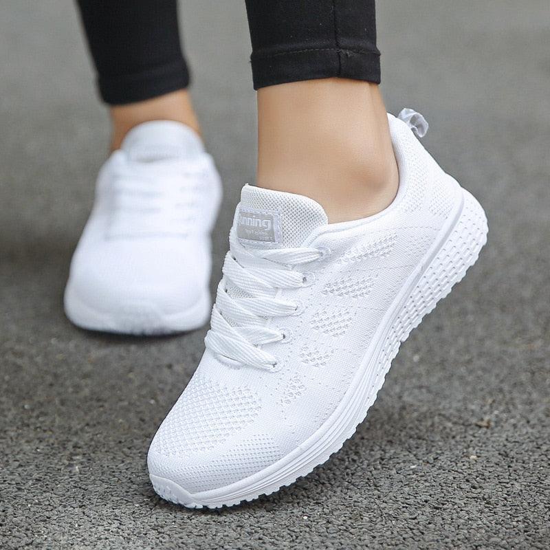 Zapatillas Femeninas Cristal Brillante