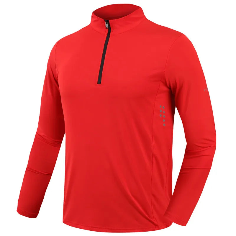 Camisa Dry Fit de Cuello alto para Hombre