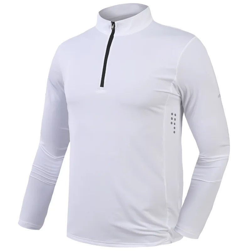 Camisa Dry Fit de Cuello alto para Hombre