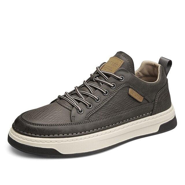 Zapatillas Masculinas Cottan Casual™ en Cuero Genuino