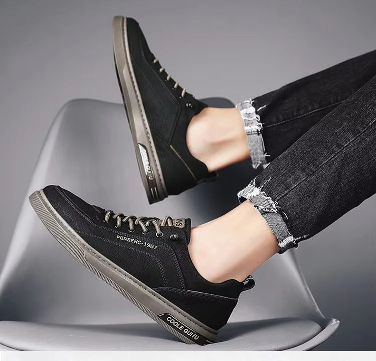 Zapatillas de Cuero Casual Porsehc