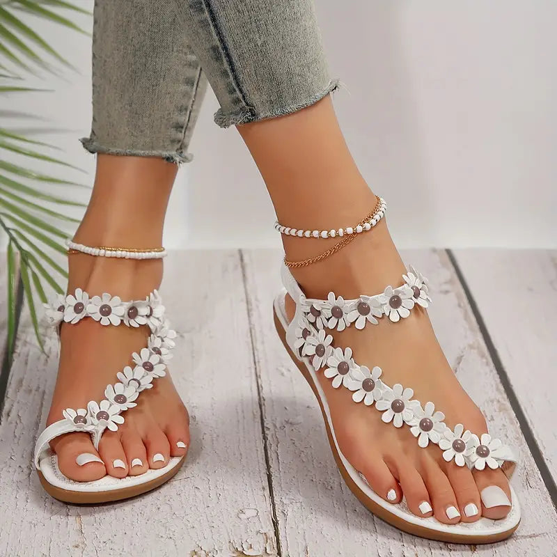 Sandalia Isabella | Encanto Floral y Delicadeza [ÚLTIMAS UNIDADES]