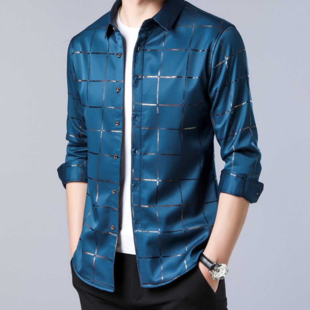 Camisa Social para Hombre Square